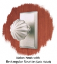 Melon-Knob-with-Rectangular-Rosette